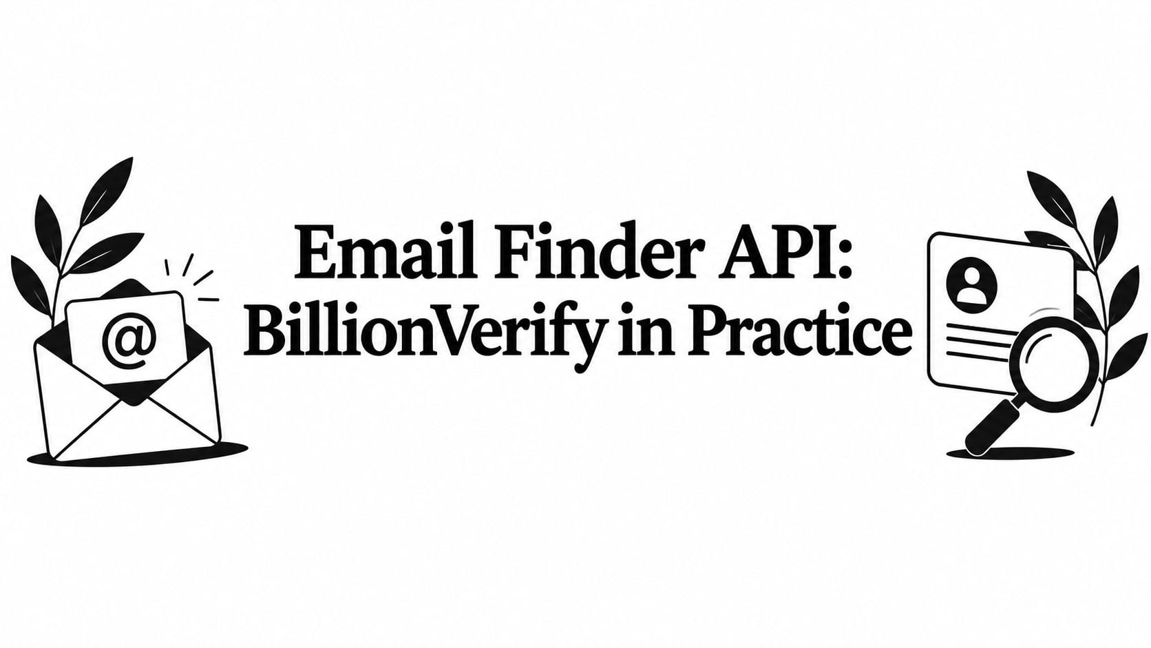 Cover Image for Email Finder API: BillionVerify in Practice