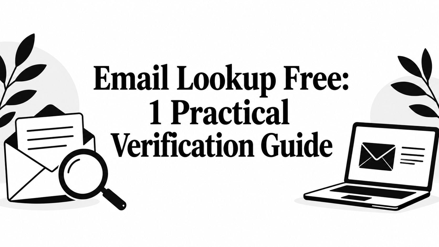 Cover Image for Email Lookup Free: 1 Practical Verification Guide