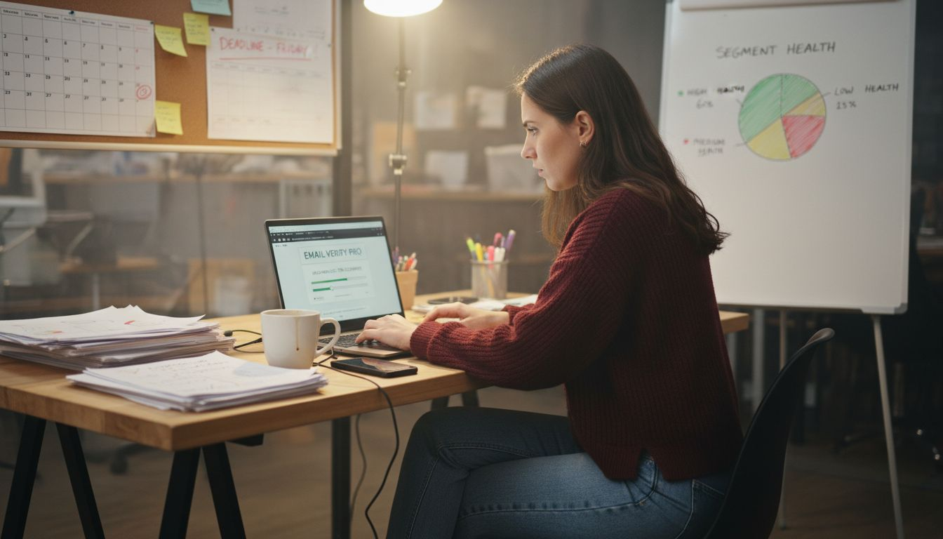 专业人员上传邮件列表进行验证