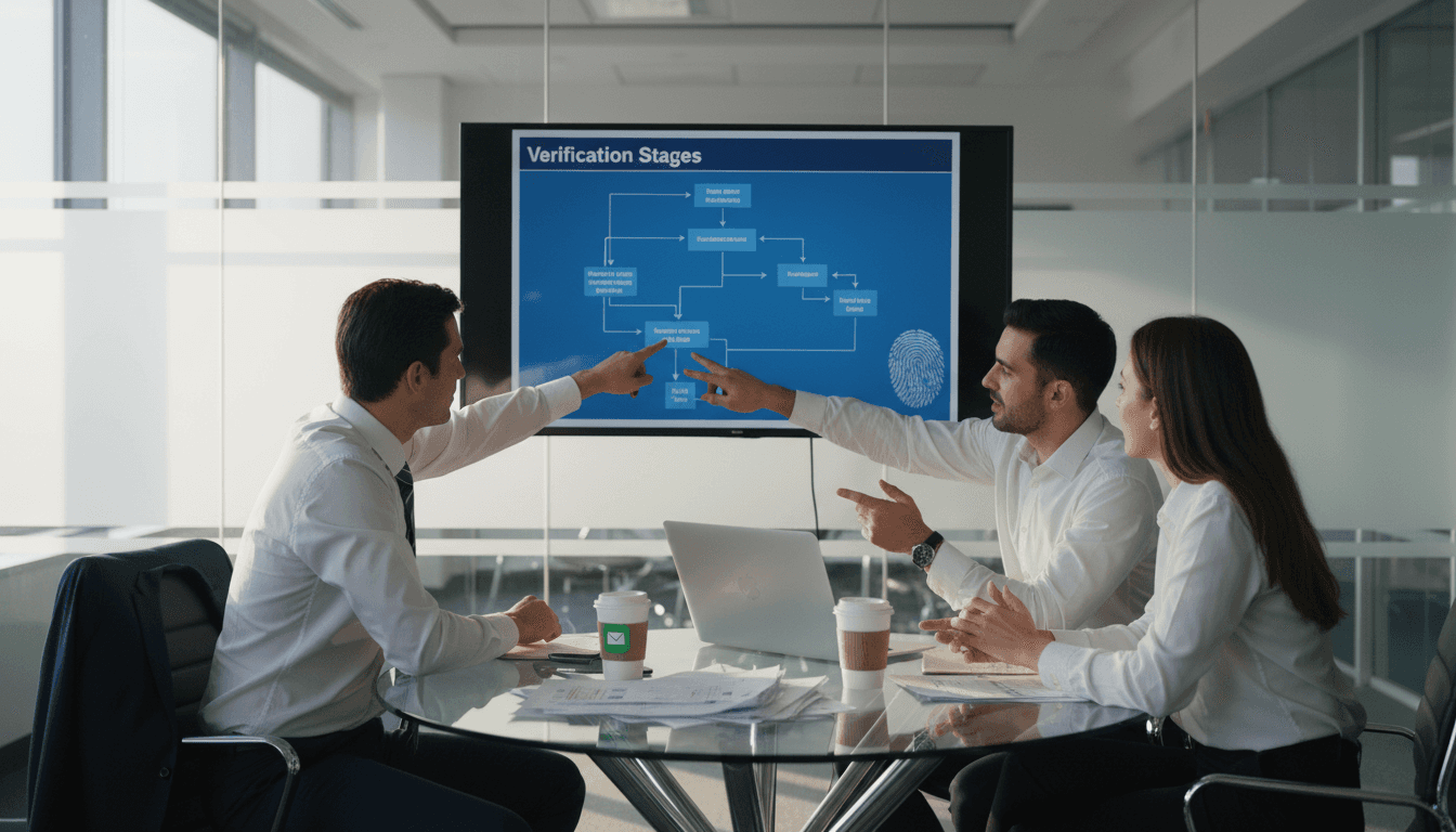 IT 團隊討論多層電子郵件驗證