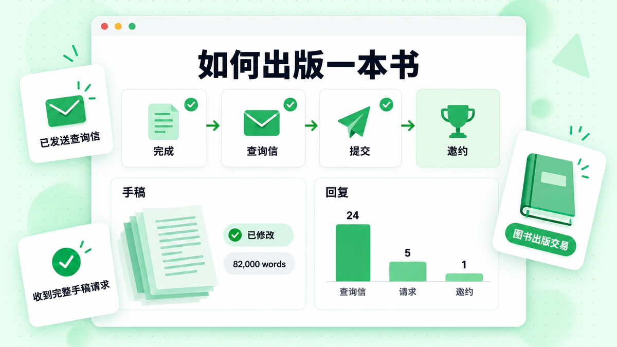 如何出版一本书:从完成的手稿,到代理人、编辑和图书出版交易的路径