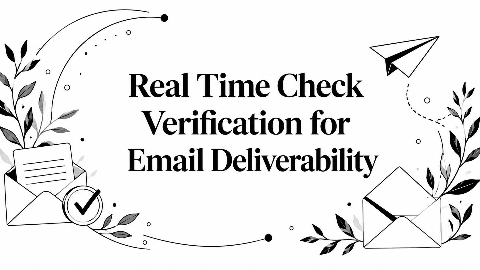 Cover Image for Real Time Check Verification for Email Deliverability