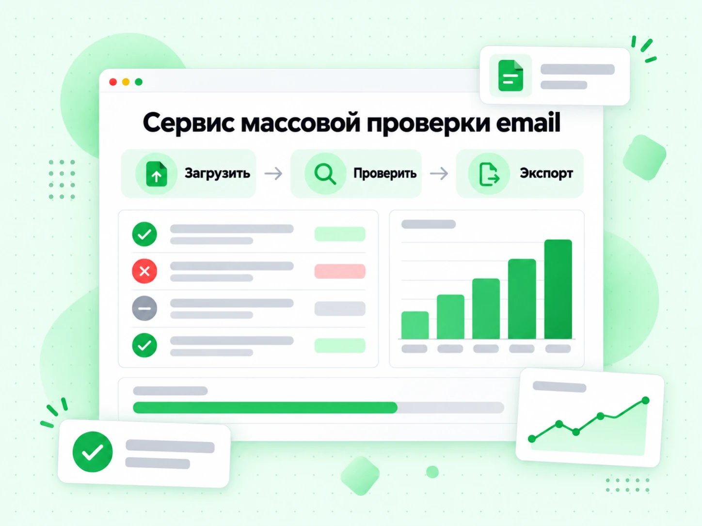 Сервис массовой проверки email BillionVerify обрабатывает миллионы адресов за раз