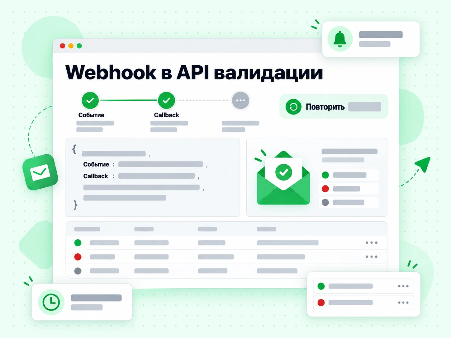 Webhook в API валидации BillionVerify: асинхронные уведомления о готовности проверки