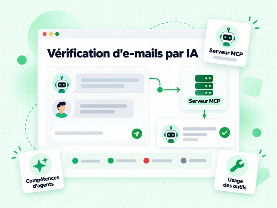 Vérification d'e-mails par IA : interface avec Serveur MCP, Compétences d'agents, Usage des outils
