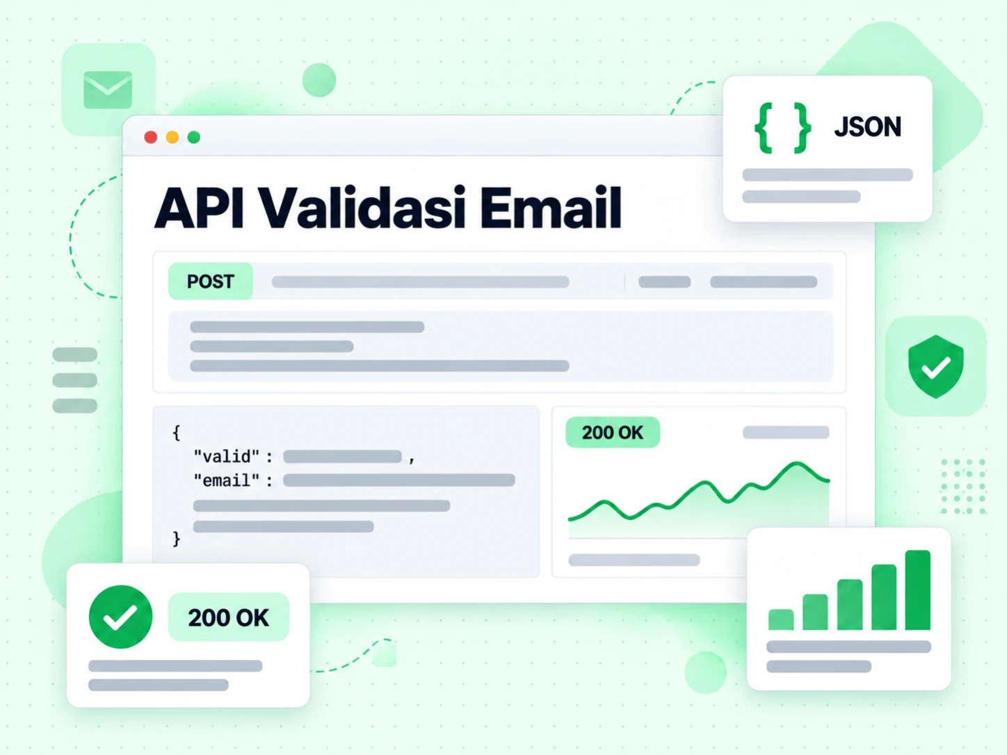 API Validasi Email: cerita fitur memanggil endpoint dan membaca respons real-time