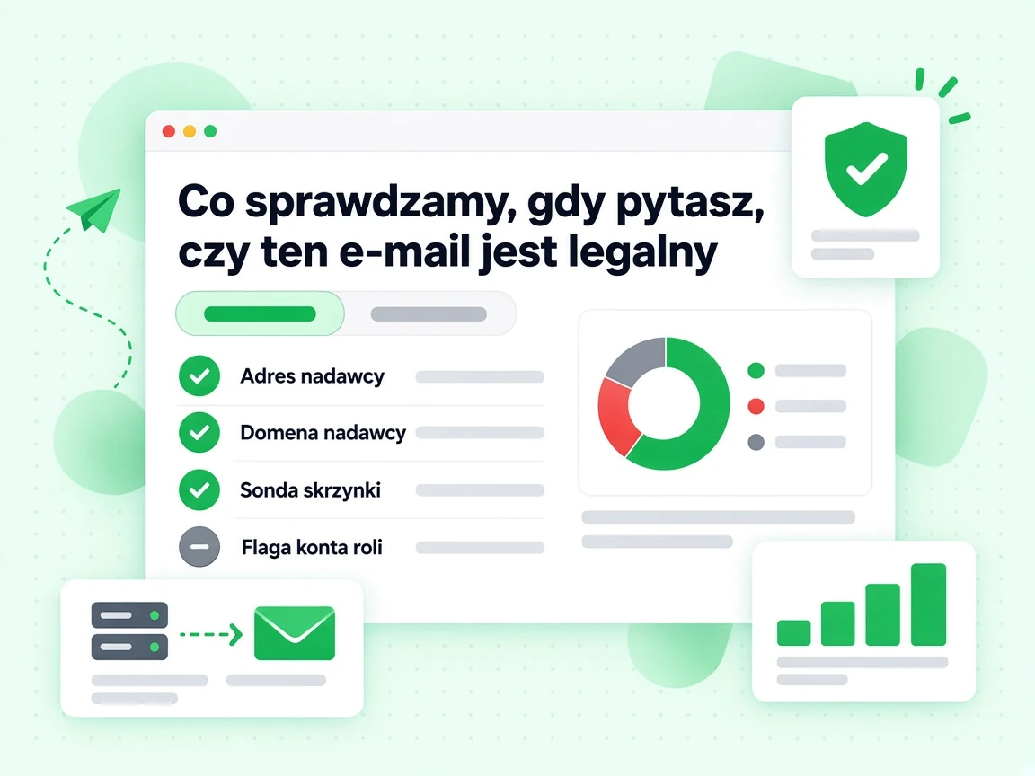 Co sprawdzamy, gdy pytasz, czy ten e-mail jest legalny: adres, domenę i sondę skrzynki nadawcy