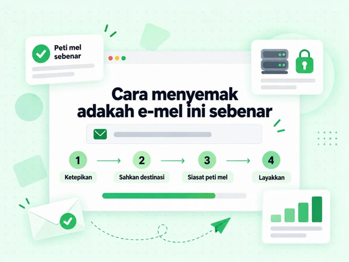 Cara menyemak adakah e-mel ini sebenar: empat langkah daripada Ketepikan hingga Peti mel sebenar.