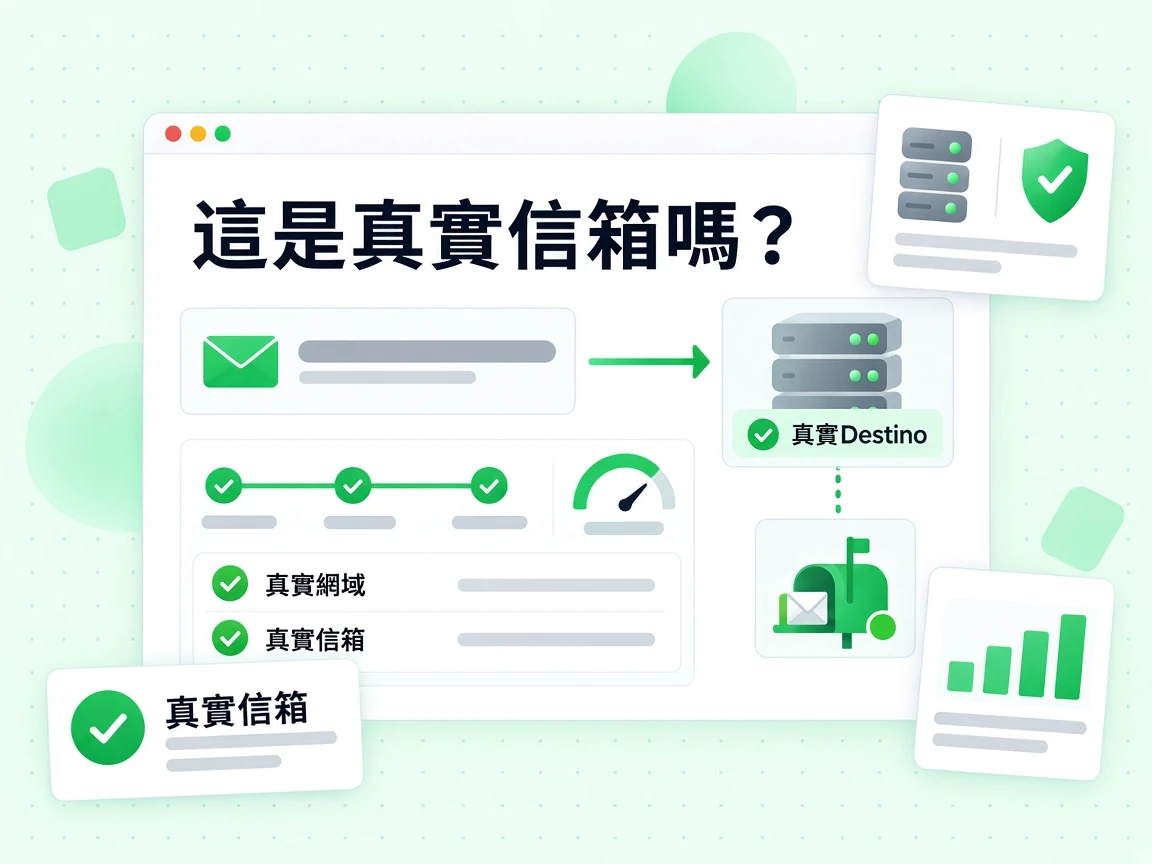 這是真實信箱嗎?從信封追到伺服器,沿途檢查真實網域、真實信箱與真實目的地。