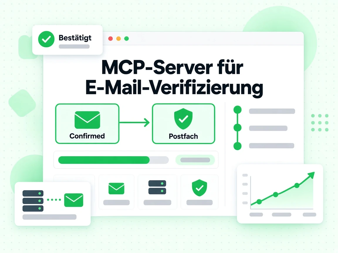 MCP-Server für E-Mail-Verifizierung bestätigt ein Postfach per SMTP