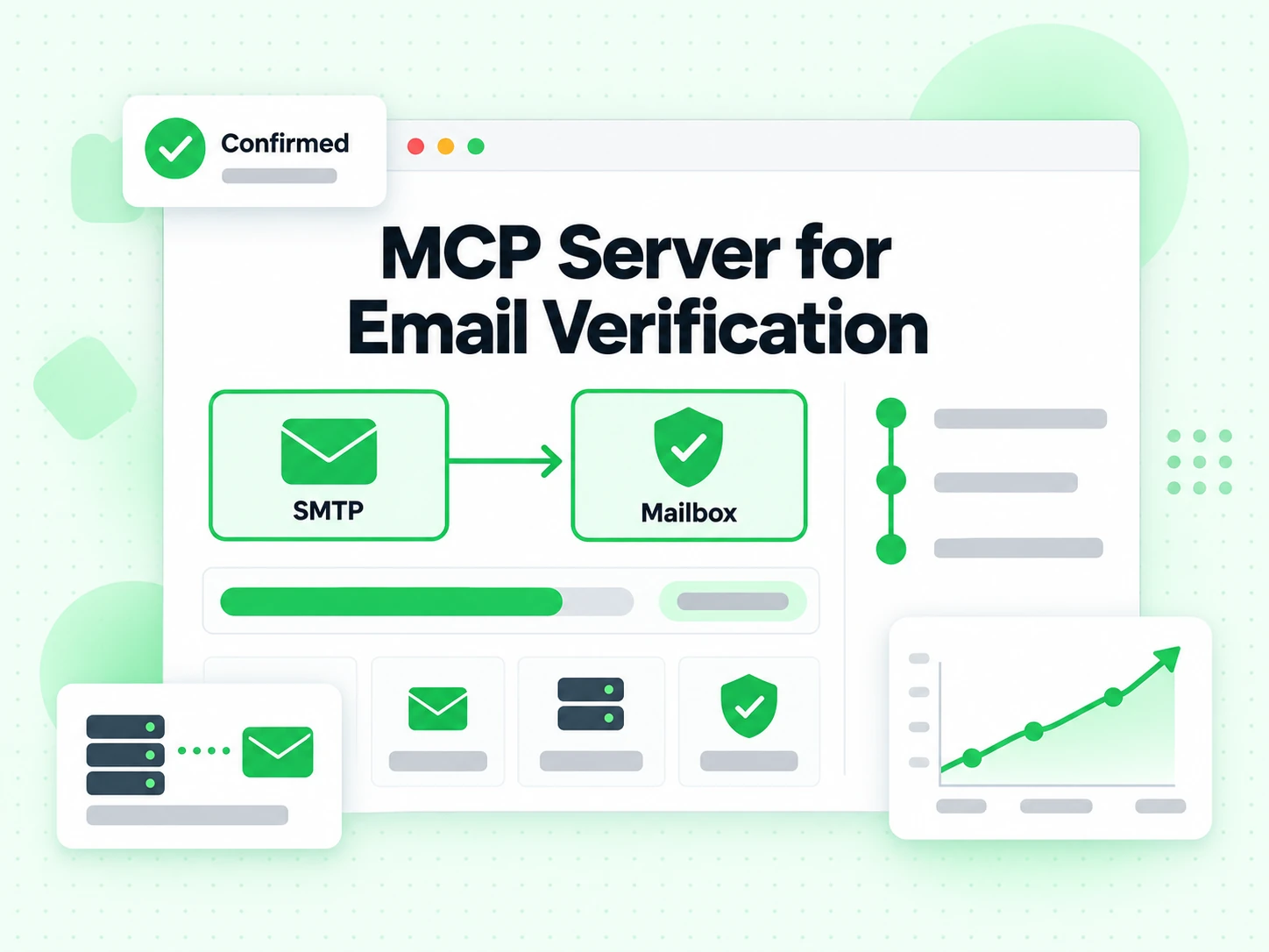 MCP Server for Email Verification confirming a mailbox over SMTP