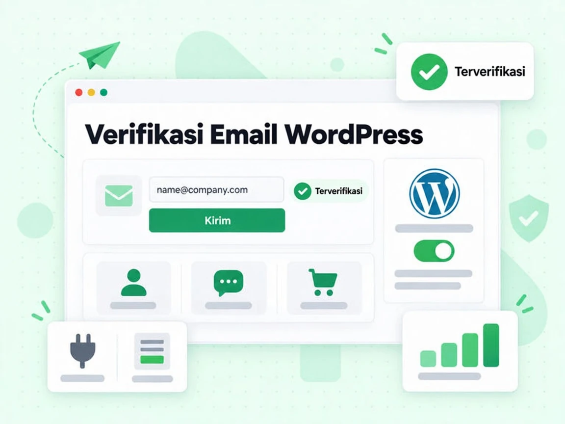 Verifikasi Email WordPress memeriksa alamat saat formulir dikirim