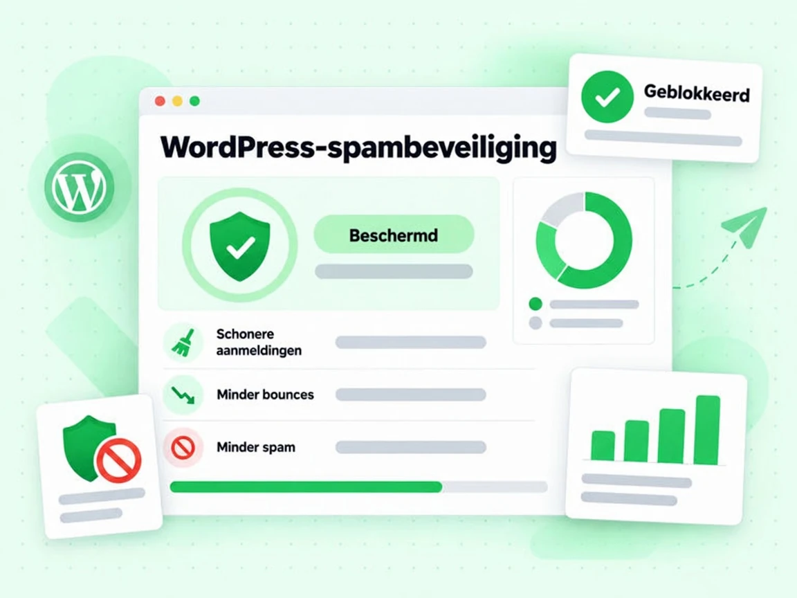 WordPress-spambeveiliging die slechte aanmeldingen, bounces en spam vermindert